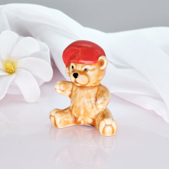 Goebel Miniature Bear Figurine, Porcelain, Vintage Collectibles - Picture 8 of 11